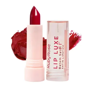 Batom Ruby Rose Satin Lip Luxe Ll60