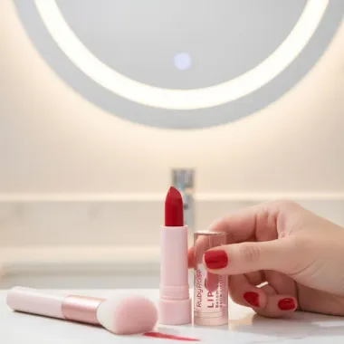 Batom Ruby Rose Satin Lip Luxe Ll60