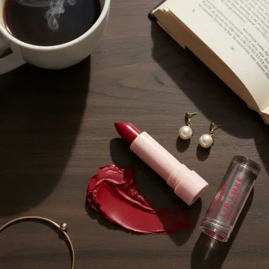 Batom Ruby Rose Satin Lip Luxe Ll60