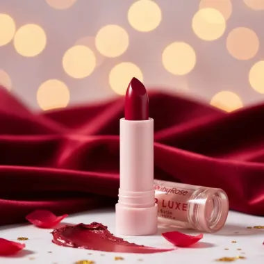 Batom Ruby Rose Satin Lip Luxe Ll60