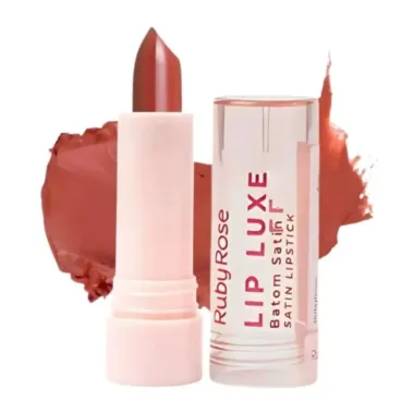 Batom Ruby Rose Satin Lip Luxe Ll70