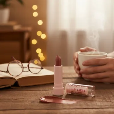 Batom Ruby Rose Satin Lip Luxe Ll70