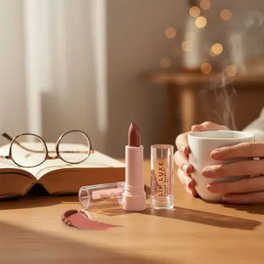 Batom Ruby Rose Satin Lip Luxe Ll70