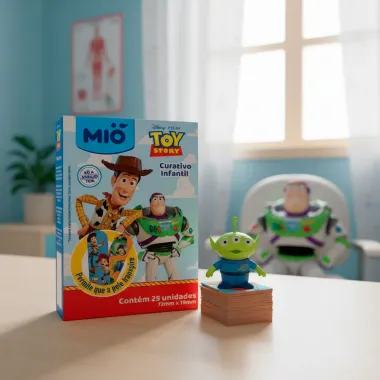 Curativo Mió Disney Pixar Toy Story com 25 unidades