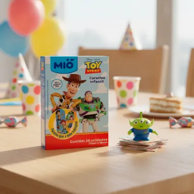 Curativo Mió Disney Pixar Toy Story com 25 unidades