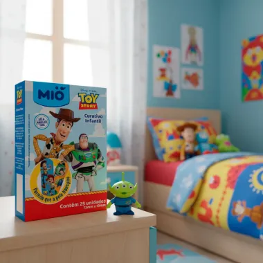 Curativo Mió Disney Pixar Toy Story com 25 unidades