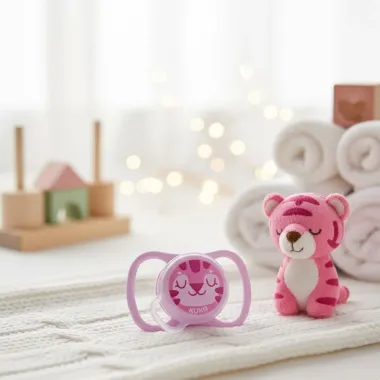 Chupeta Kuka Fresh Universal Tamanho 1 Rosa 0-6 Meses