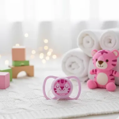 Chupeta Kuka Fresh Universal Tamanho 1 Rosa 0-6 Meses