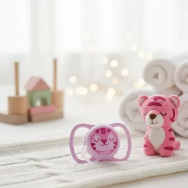 Chupeta Kuka Fresh Universal Tamanho 1 Rosa 0-6 Meses