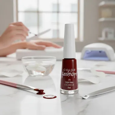Esmalte Color Fashion Cremoso Cor 181 Toque Final 8ml