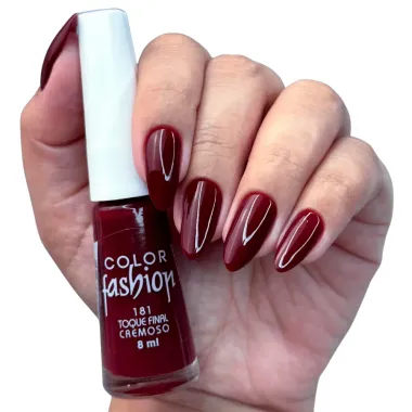 Esmalte Color Fashion Cremoso Cor 181 Toque Final 8ml