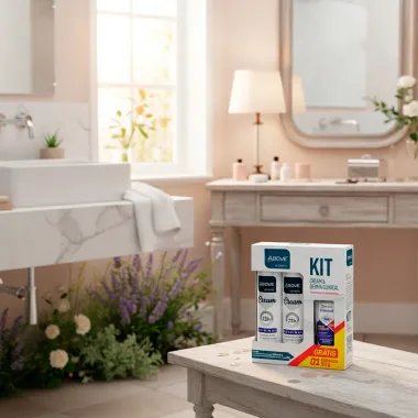 Desodorante Above Women Cream Original 2 Unidades de 150ml cada Ganhe S&eacute;rum Clareador Above Derma Clinical 50g