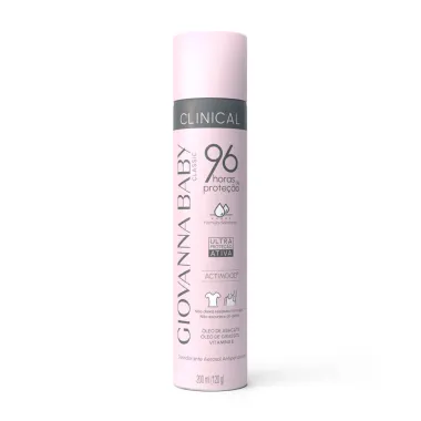 Desodorante Giovanna Baby Classic Clinical Aerosol 96 Horas de Proteção 200ml