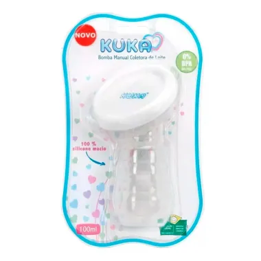 Bomba Manual Coletora de Leite Kuka Cor Branco