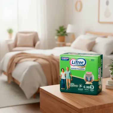 Roupa Íntima Lifree Pants Proteção Prolongada Super Conforto Tamanho G/XG Unissex 9 Unidades