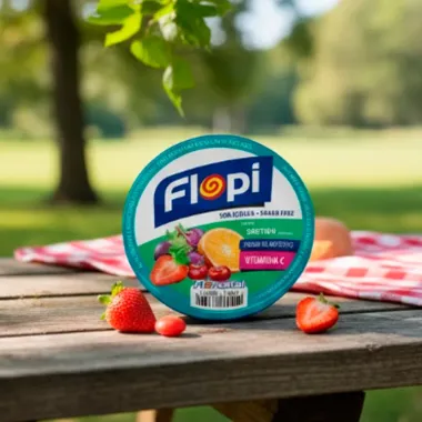 Balas Flopi Diet Vitamina C Sabor Sortido Sem Acucar 40g