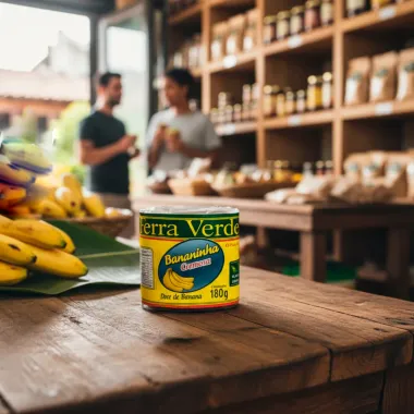 Doce Bananinha Serra Verde Cremosa 180g