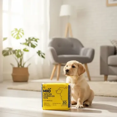 Tapete Higiênico Pet Mio Pequeno Com 30 Unidades
