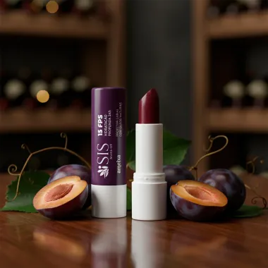 Protetor Labial Isis Make Up FPS15 Cor Ameixa 3,5g