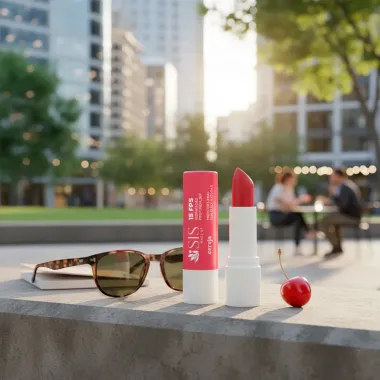 Protetor Labial Isis Make Up FPS15 Cor Cereja 3,5g