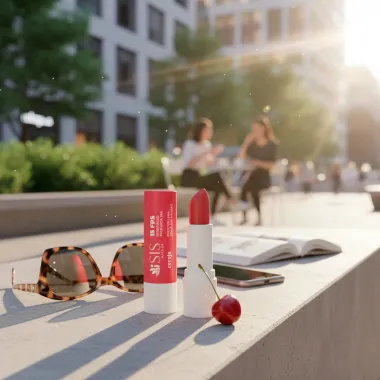 Protetor Labial Isis Make Up FPS15 Cor Cereja 3,5g