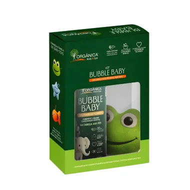 Kit Sabonete Líquido Bubble Baby Cabeça aos Pés Sem Lágrimas Amiguinhos da Floresta