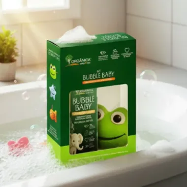 Kit Sabonete Líquido Bubble Baby Cabeça aos Pés Sem Lágrimas Amiguinhos da Floresta