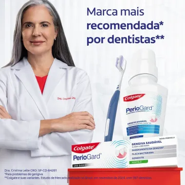 Creme Dental Colgate PerioGard Uso Di&aacute;rio Leve 2 Pague 1 Gengiva Saud&aacute;vel e Protegida