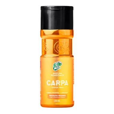M&aacute;scara Pigmentante Kamale&atilde;o Color Carpa Laranja Neon 100ml