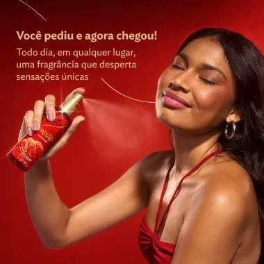 Body Splash Paix&atilde;o Tentadora Ameixa Rubi 200ml