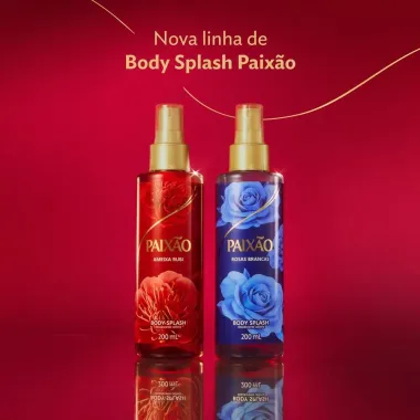 Body Splash Paix&atilde;o Tentadora Ameixa Rubi 200ml