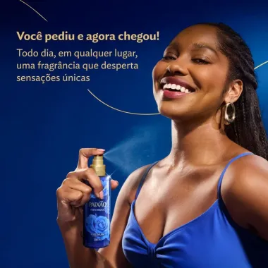 Body Splash Paix&atilde;o Inspiradora Rosas Brancas 200ml