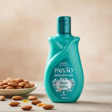 Loção Hidratante Paixão & Bridgerton Dama de Prata 200ml