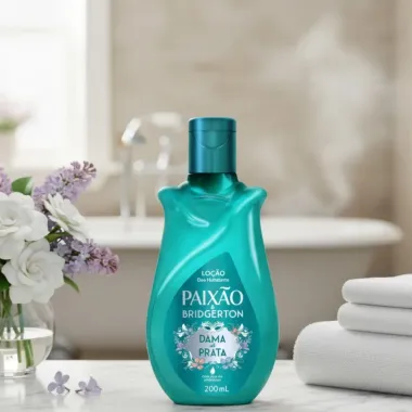 Loção Hidratante Paixão & Bridgerton Dama de Prata 200ml