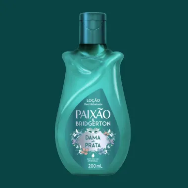 Loção Hidratante Paixão & Bridgerton Dama de Prata 200ml