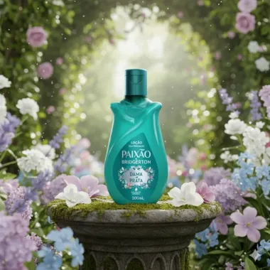 Loção Hidratante Paixão & Bridgerton Dama de Prata 200ml