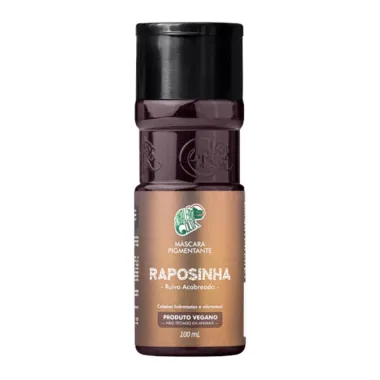 M&aacute;scara Pigmentante Kamale&atilde;o Raposinha Ruiva Acobreado Vegano 100ml