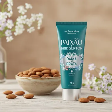 Lo&ccedil;&atilde;o De M&atilde;os Paix&atilde;o & Bridgerton Dama De Prata 75g