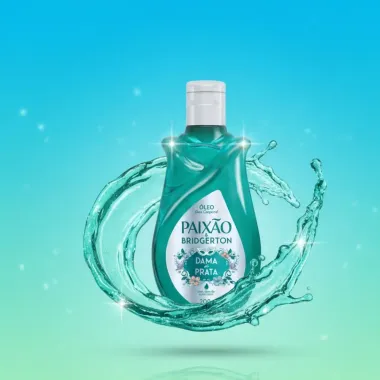 Óleo Corporal Paixão & Bridgerton Dama De Prata 200ml