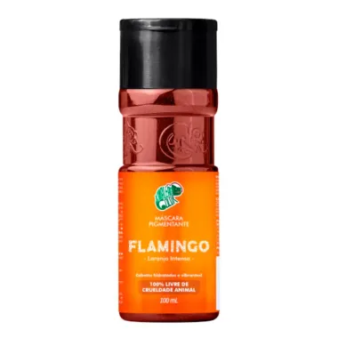 Mascara Pigmentante Kamale&atilde;o Flamingo Laranja Intenso Vegano 100ml