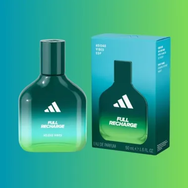 Perfume Adidas Vibes Edp Full Recharge Masculino 50ml