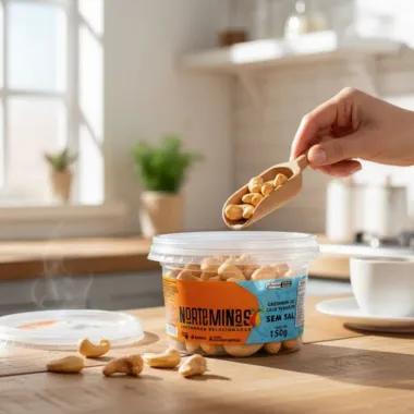 Castanha de Caju Norte Minas Torrada sem Sal Premium Vegano 150g