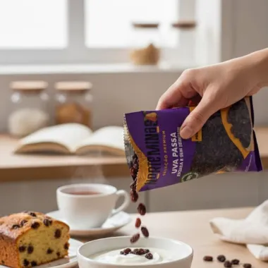 Uva Passa Norte Minas Escura e Sem Semente Seleção Premium 100g