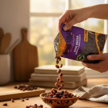 Uva Passa Norte Minas Escura e Sem Semente Seleção Premium 100g