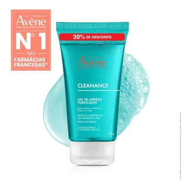 Gel de Limpeza Avene Cleanance Purificante 20% de Desconto 150g