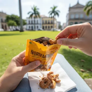 Castanha de Caju Norte Minas Caramelizada com Coco 50g