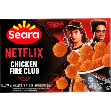 Chicken Fire Clube Seara Netflix Stranger Things 275g