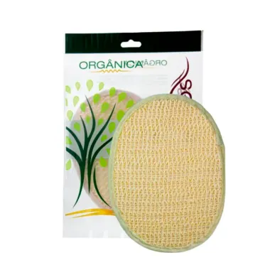Esponja Org&acirc;nica para Banho Sisal Oval