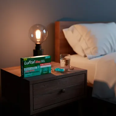 Luftal Max Gel 250mg com 10 Cápsulas Moles