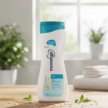 Hidratante Desodorante Monange Aveia 400ml